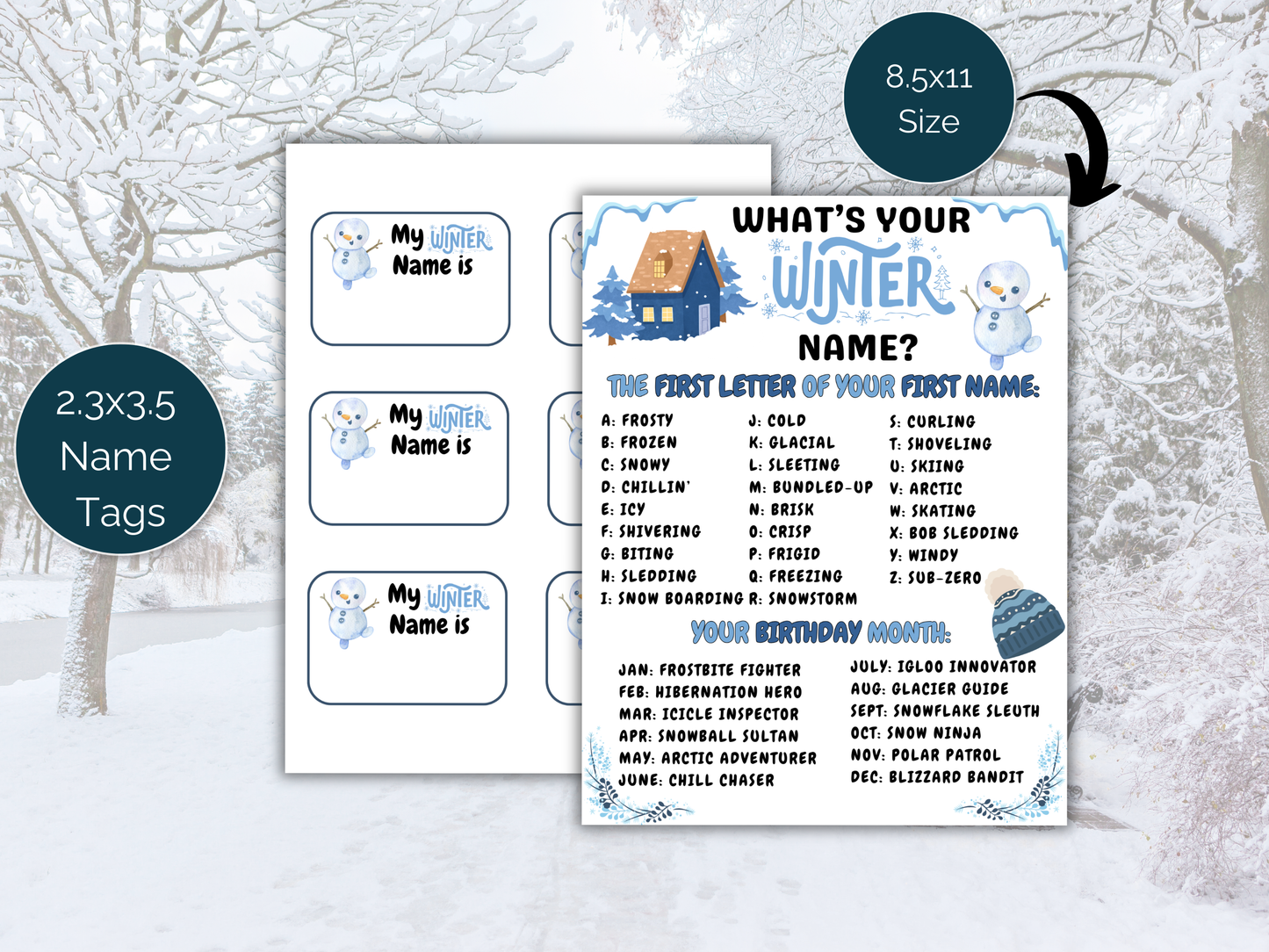What's Your Winter Name