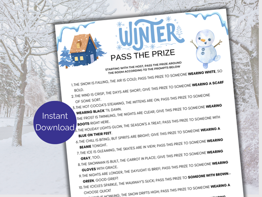 Winter Pass The Prize