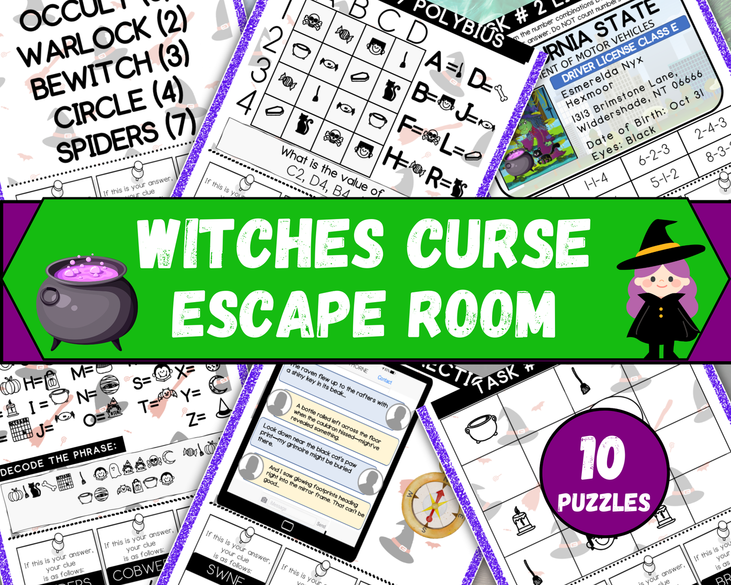 Witch Escape Room for Kids
