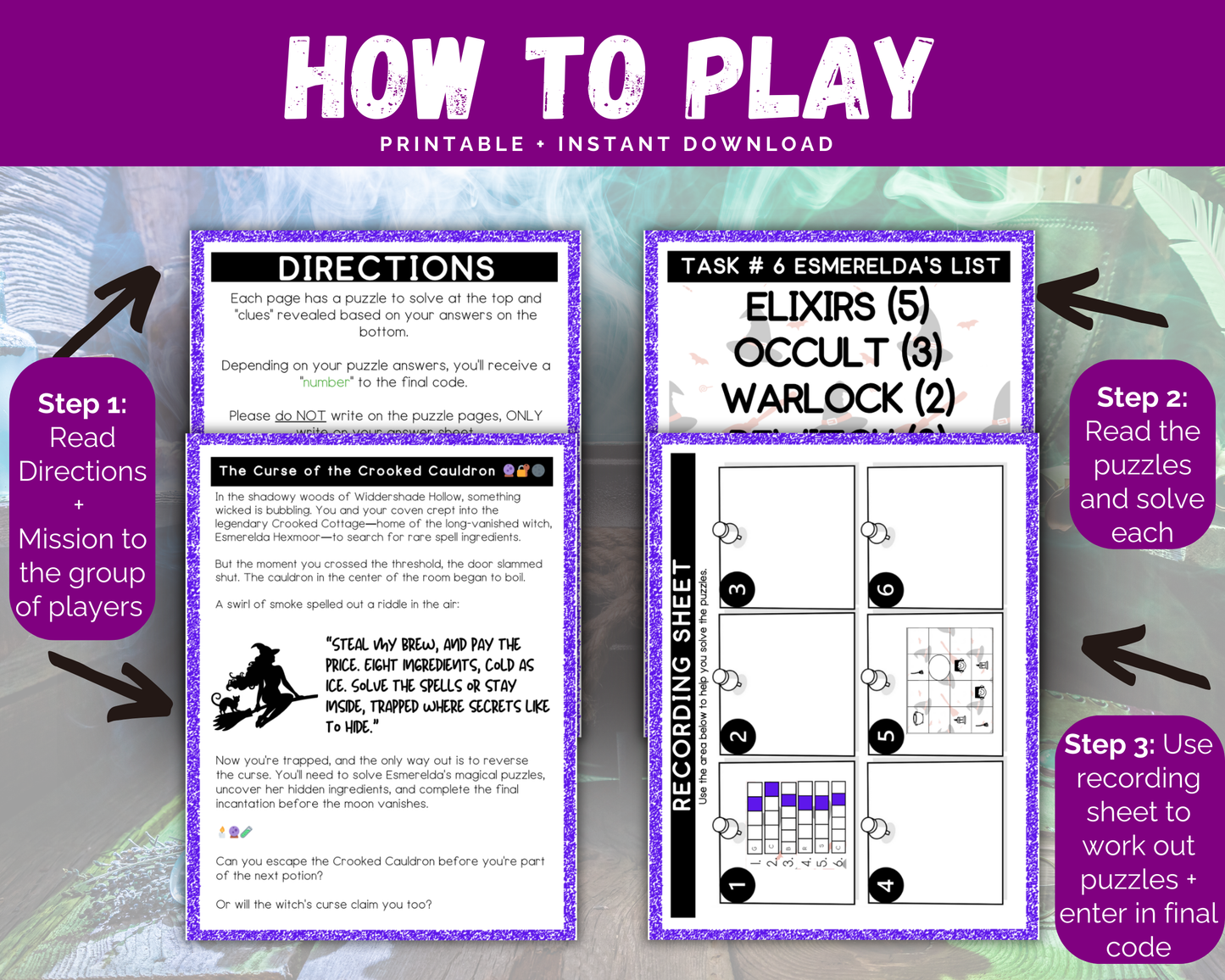 Witch Escape Room for Kids