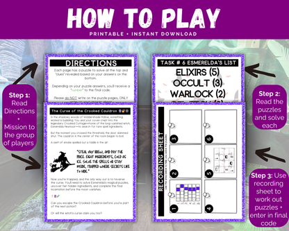 Witch Escape Room for Kids