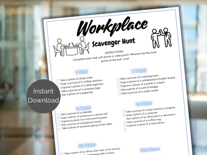 Workplace Scavenger Hunt