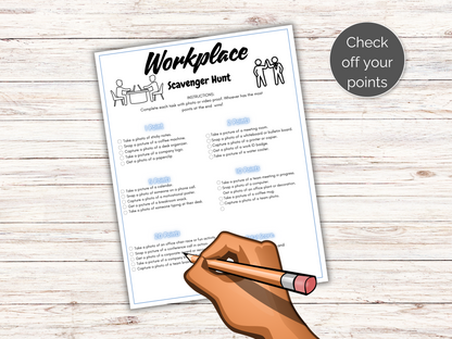 Workplace Scavenger Hunt