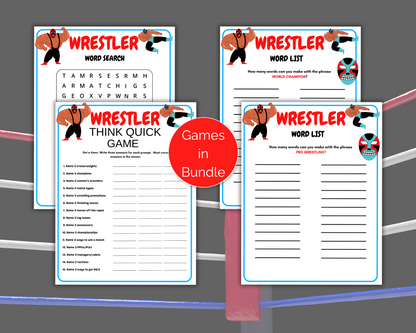 Wrestling Party Games