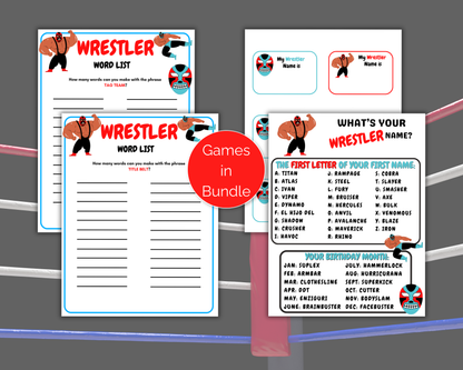 Wrestling Party Games