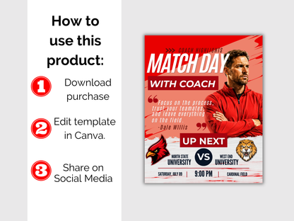 Wrestling Social Media Templates Bundle